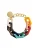 Cheeky Chain Munich Armband ‘Holly’  blauw / geel / goud / rood