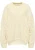 IZIA Oversized grof gebreide trui Dames wolwit