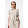 PIECES blouse beige