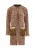 Faina Vest Dames Donker roze zwart