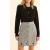 ICode Black Knit Polo Collar Cardigan Black