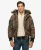 Superdry Mannen Everest Pufferbomberjack met Capuchon Groen