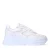 Manfield chunky leren sneakers wit