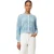 Scotch & Soda Crew Neck Cardigan Cerulean Open Knit Floral