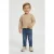 Little Cars longsleeve met backprint beige