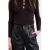FRNCH barrel broek – donkerbruin