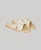 Superdry Vrouwen Espadrille Slippers met Gekruiste Bandjes Beige