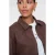 Geisha 63840-19 785 blouse suedine dark brown