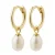 PILGRIM gold plated oorbellen Berthe