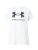 UNDER ARMOUR Functioneel shirt ‘SPORTSTYLE’  zwart / wit