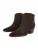L37 HANDMADE SHOES Enkellaarsje ‘IT’S NOT THE SAME’  donkerbruin