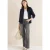 Cecil Dames Jas met tape in Blauw