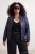 Trendyol Curve Dames Donkerblauw Effen Lang Regular fit Grote maten Jassen