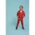 Sturdy sweatvest Run the Day rood/wit