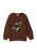 s.Oliver Sweatshirt  bruin / zwart / natuurwit