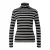 Dames T-shirt met lange mouwen slim fit col hoog met strepen s.Oliver
