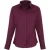 Premier Dames/Dames Popeline Blouse met Lange Mouwen (Aubergine)