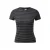 Dunne transparante gestreepte T-shirt slim fit voor dames QS