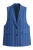 Studio Untold Bodywarmer  donkerblauw / wit