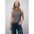 Street One Dames Gestreepte basic top in Bruin