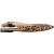 Gianvito Rossi Leocardenprint Slingback Ballerina’s in Bruin Satijn