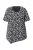 Ulla Popken Shirt  zwart / wit