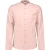 No Excess Shirt with linen granddad soft pink