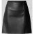 Vero Moda Regular fit minirok in leerlook model ‘NELLY’