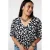 MS Mode T-shirt met hartjes donkerblauw