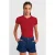 Slim Fit Katoenen V-Hals T-Shirt
