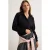 TRENDYOLMİLLA Dames Zwart Effen Lang, Oversized Sweatshirts