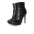 Jimmy Choo donkerbruine leren plateaulaarzen