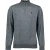 No Excess Pullover half zip 2 coloured melang dusty blue