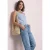 Top met boothals en schouderdetail