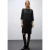 Street One Dames Sweat jurk met splitten in Zwart