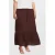 GREAT LOOKS maxi crinkle rok bruin