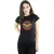 DC Comics Dames/Dames Wonder Woman Cirkel Logo Katoenen T-Shirt (Zwart)