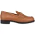 Moschino Calfskin Varsity Moccasins Red