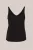 WE Fashion – Dames jersey singlet – Regular fit – Zwart – Viscose –