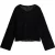 Vans Mila Open Knit Crop Crew Black