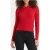 Tommy Hilfiger Cotton Cable Mid Crew Neck Primary Red