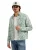 Pure Path Flower Zipped Overshirt