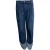 Bottega Veneta, cropped en gevouwen jeans in blauw