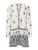 ONLY Jurk ‘ONLALMA’  zwart / offwhite