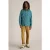 White Stuff Sprig Spot Printed Shirt Blue Multi