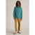 White Stuff Sprig Spot Printed Shirt Blue Multi