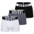 DIESEL Boxershorts  grijs / zwart / wit