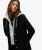 2-in-1 Wollen Blend Jas Black