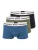 BOSS Boxershorts ‘Responsible’  saffier / olijfgroen / zwart