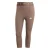 ADIDAS PERFORMANCE Sportbroek ‘TECHFIT Capri’  ombergrijs / wit